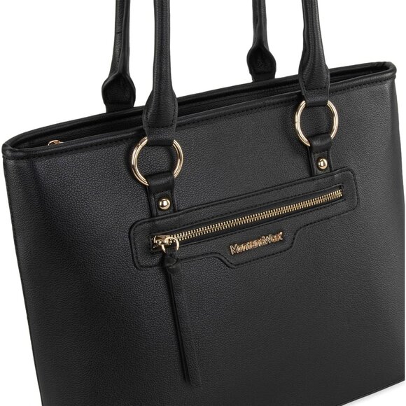 Elegant Vegan Leather Handbag Set: Versatile Tote & Crossbody Bags for Women - Picture 5 of 6